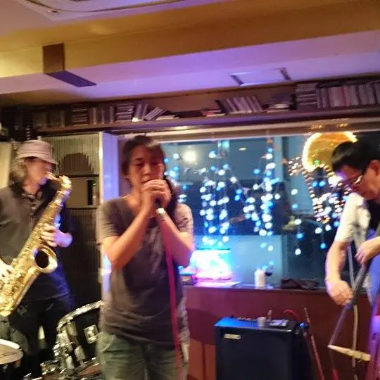 阿呆船 ワンマン<br>at 白楽 Bitches Brew<br>photo by yumiko inoue<br>2015.8.3.