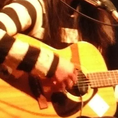 栗原優 (guest 鈴木峻)<br>D.B. Was Here (デヴィッド・ボウイ・トリビュート・ナイト)<br>at 渋谷 SONGLINES<br>photo by kaoriko kanno<br>2017.1.10.