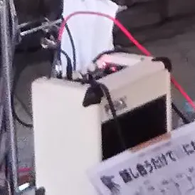 栗原優 with 鈴木峻、satoru<br>街頭行動<br>at 新宿アルタ前<br>2017.4.2.