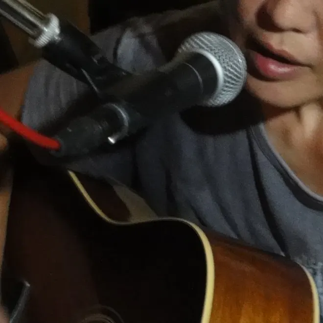 栗原優 (solo)<br>俺はプールに行かない<br>at 高円寺 Fourth Floor<br>photo by ichiro matsui<br>2019.8.8.