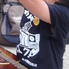 栗原優 with 鈴木峻、坂本達雄<br>イットク・フェス2019<br>at 国会周辺<br>photo by ichiro matsui<br>2019.9.22.